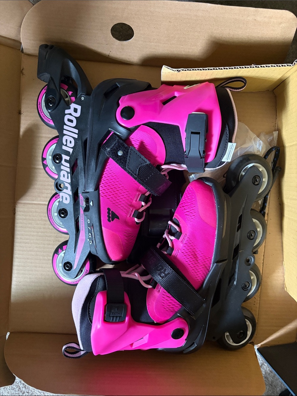 Rollerblade Kids Pink Adjustable Inline Skates